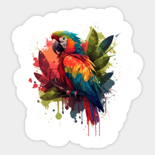 Macaw Sticker